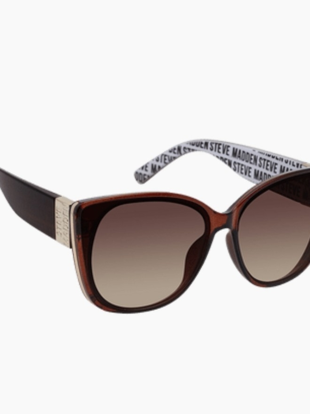 Steve Madden Shelbea Sunglasses NWT W/ Case & Cleansing Cloth